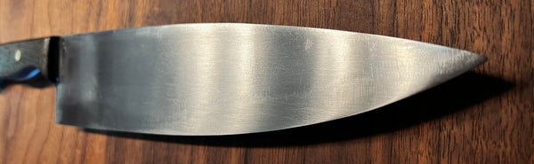8 inch Chef’s Knife Wenge & Brass Handle